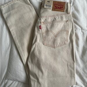 Levi's 501 26x32 light Tan Denim jeans